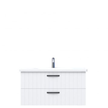 Creavit D10 Next Tezgah Altı 2 Çekmeceli 100 cm Beyaz Lake Lavabo Dolabı