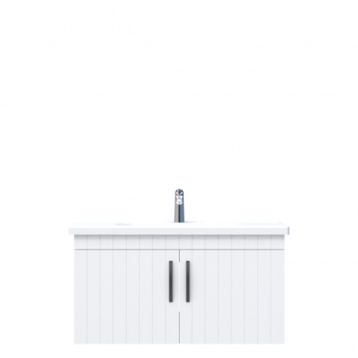 Creavit D10 Next Tezgah Altı Kapaklı 100 cm Beyaz Lake Lavabo Dolabı