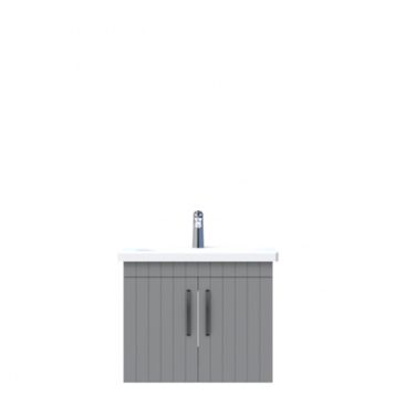 Creavit D10 Next Tezgah Altı Kapaklı 65 cm Gri Lake Lavabo Dolabı