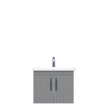 Creavit D10 Next Tezgah Altı Kapaklı 65 cm Gri Lake Lavabo Dolabı