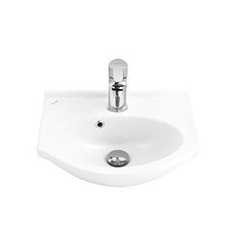 Creavit ET045 Beyaz Etol Etajerli ve Dolap Uyumlu Lavabo