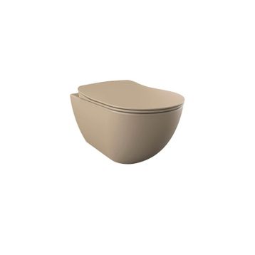 Creavit FE320-00CM00E-0000 Free Cappucino Mat Asma Klozet