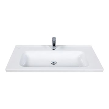 Creavit ID080-00CB00E-0000 İdeal 80 cm Etajerli Lavabo