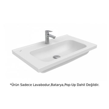 Creavit İdeal 80 cm Etajerli Lavabo