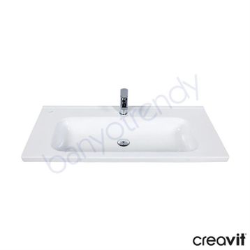 Creavit İdeal 90 cm Etajerli Lavabo