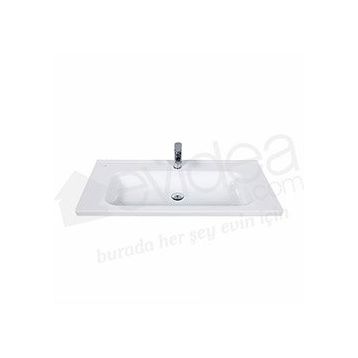 Creavit İdeal 90 cm Etajerli Lavabo