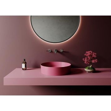 Creavit Loop 45 cm Beyaz Setüstü Lavabo