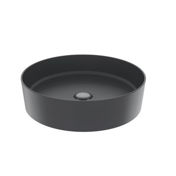 Creavit Loop 45 cm Mat Antrasit Yuvarlak Çanak Lavabo