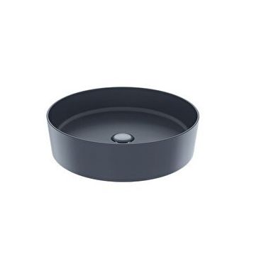 Creavit Loop 45 cm Mat Basalt Yuvarlak Çanak Lavabo