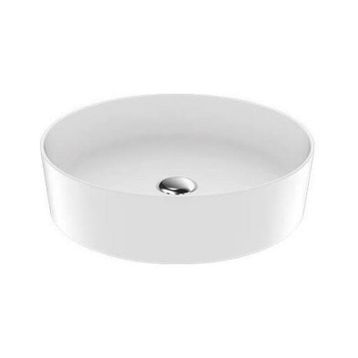 Creavit Loop 45 cm Mat Beyaz Yuvarlak Çanak Lavabo