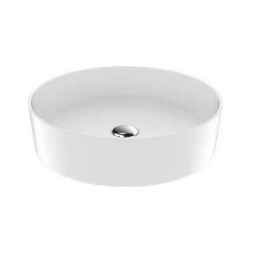 Creavit Loop 45 cm Mat Beyaz Yuvarlak Çanak Lavabo