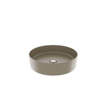 Creavit Loop 45 cm Mat Cappuccino Yuvarlak Çanak Lavabo