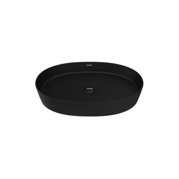 Creavit LP160 Loop 40x60 cm Mat Siyah Oval Çanak Lavabo
