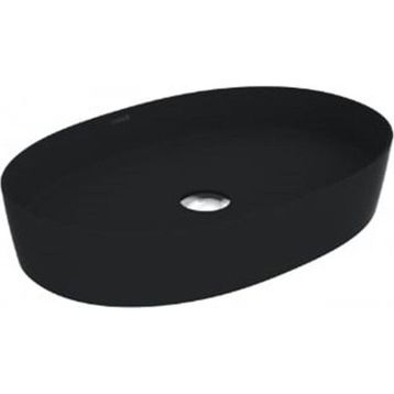 Creavit LP160 Loop 40x60 cm Mat Siyah Oval Çanak Lavabo
