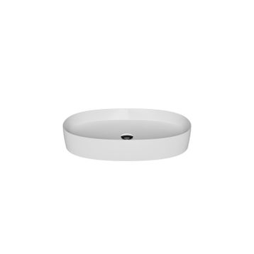 Creavit LP170-00CB00E-0000 Loop 40x70 cm Beyaz Oval Çanak Lavabo