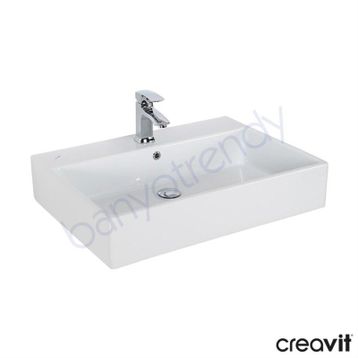 Creavit Next 70 cm Tezgah Üstü Lavabo