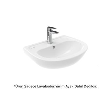 Creavit SD060 Beyaz 60 cm Sedef Lavabo