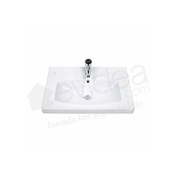 Creavit Sera 65 cm Etajerli Lavabo