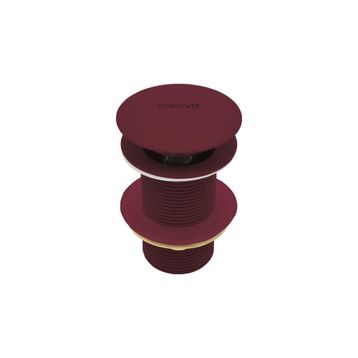 Creavit SF030.BSM Basalt Mat Pop Up Taşmasız Lavabo Sifon Başlığı