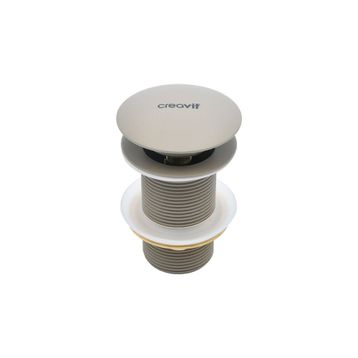 Creavit SF030.CCM Cappucino Mat Pop Up Taşmasız Lavabo Sifon Başlığı