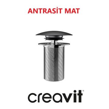Creavit SF030.CCM Cappucino Mat Pop Up Taşmasız Lavabo Sifon Başlığı