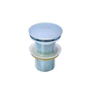 Creavit SF030Pop Up Taşmasız Metalik Gri Lavabo Sifon Başlığı