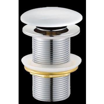 Creavit SF032-B 76 mm Beyaz Seramik Montajlı Basmalı Sifon Üst Takımı