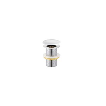 Creavit SF032-B 76 mm Beyaz Seramik Montajlı Basmalı Sifon Üst Takımı