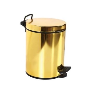 Creavit ST17712G Altın 12 lt Pedallı Çöp Kovası
