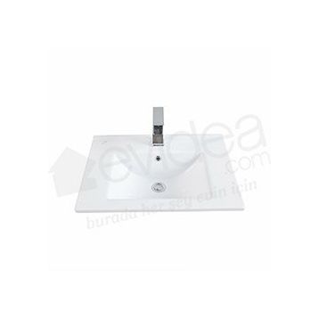 Creavit Su 60 cm Etajerli Lavabo