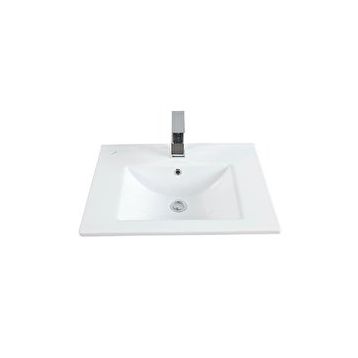 Creavit SU060 Su Etajerli ve Dolap Uyumlu Beyaz Lavabo