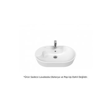 Creavit TP172 Topic 70 cm Beyaz Çanak Lavabo