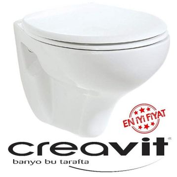 Creavit TP320 Asma Klozet ve Kapak