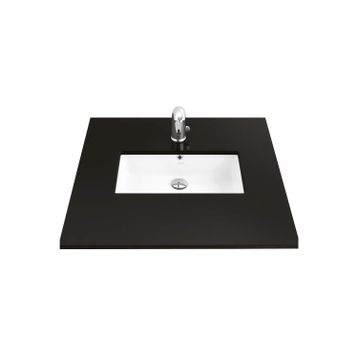 Creavit TP730 Siyah Beyaz Tezgah Altı Lavabo