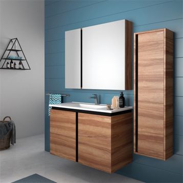 Creavit Verti 80 cm Banyo Dolabı Takımı