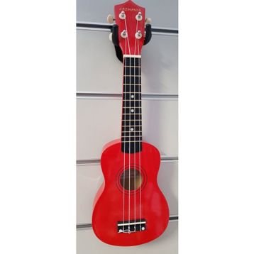 Cremonia AU01L-21RD kırmızı Soprano Ukulele