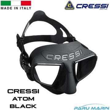 Cressi Atom Black Dalış ve Yüzme Maskesi