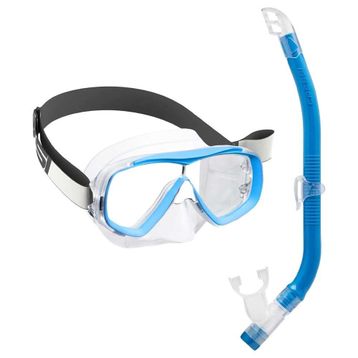 Cressi Estrella Aquamarine Pembe Top Maske Şnorkel Çocuk Seti