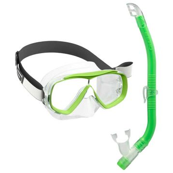 Cressi Estrella Aquamarine Pembe Top Maske Şnorkel Çocuk Seti
