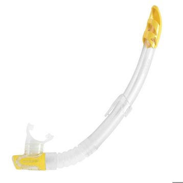 Cressi Gamma Clear Sarı Şnorkel