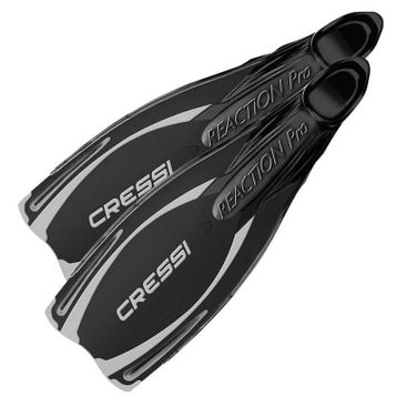 Cressi No: 44-45 Reaction Pro Siyah Dalış Paleti