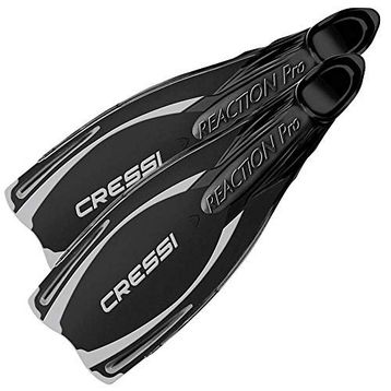 Cressi No: 46-47 Reaction Pro Siyah Dalış Paleti