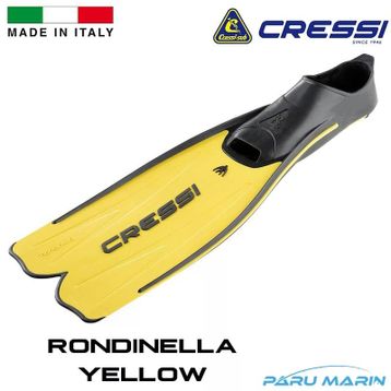 Cressi Rondinella Yellow Yüzme ve Dalış Paleti