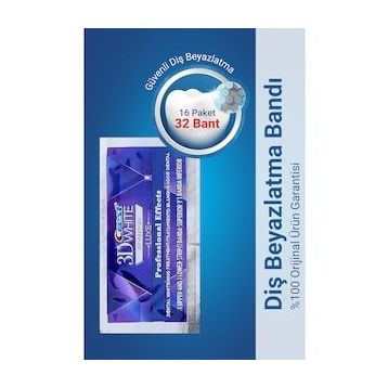 Crest 3D Whitestrips Professional Effects 32'li Diş Beyazlatma Bantları