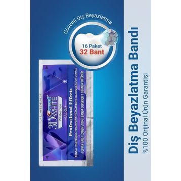 Crest 3D Whitestrips Professional Effects 32'li Diş Beyazlatma Bantları
