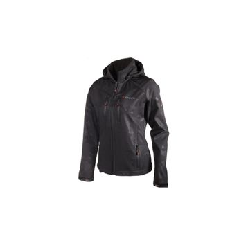 Cresta 1152 Haki Outdoor Kaplamalı ve Kapüşonlu Kadın Softshell Ceket