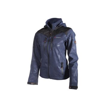 Cresta 1152 Haki Outdoor Kaplamalı ve Kapüşonlu Kadın Softshell Ceket