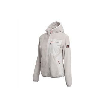 Cresta 7603 Ekru Kadın Outdoor Yumuşak Polarlı Ceket Mont