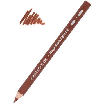 Cretacolor 46358 Mega Sepia Oil Pencil Dark Çizim Kalemi