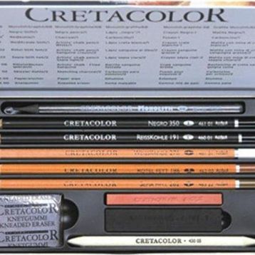 Cretacolor Artino 10'lu Metal Kutu 40020 Çizim Seti